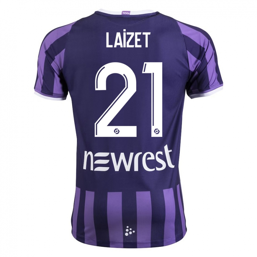 Hombre Camiseta Emma Laizet #21 Morado 2ª Equipación 2023/24 La Camisa México