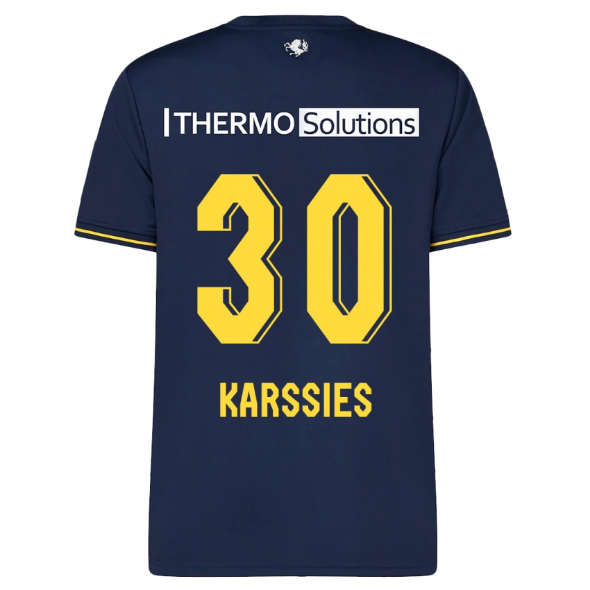 Hombre Camiseta Sam Karssies #30 Armada 2ª Equipación 2023/24 La Camisa México