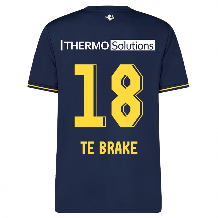 Hombre Camiseta Sophie Te Brake #18 Armada 2ª Equipación 2023/24 La Camisa México