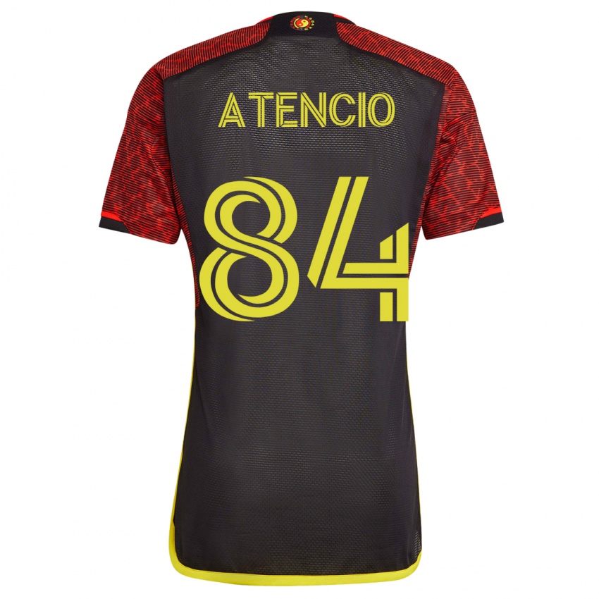 Hombre Camiseta Josh Atencio #84 Naranja 2ª Equipación 2023/24 La Camisa México