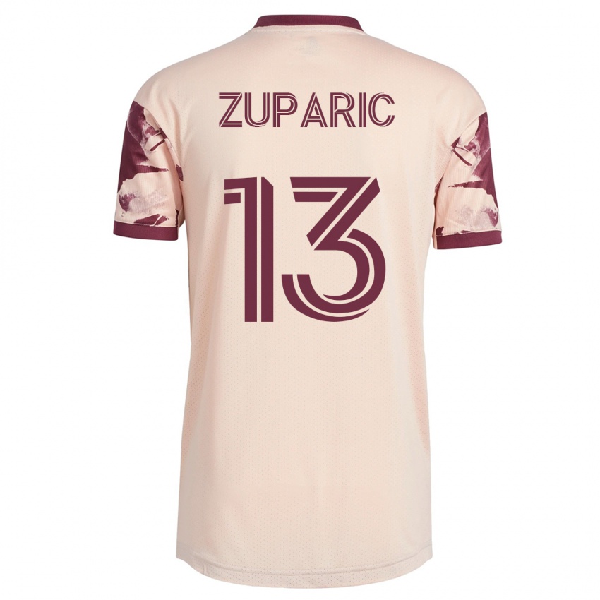 Hombre Camiseta Dario Zuparic #13 Blanquecino 2ª Equipación 2023/24 La Camisa México
