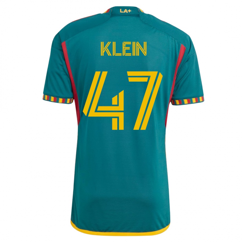Hombre Camiseta Carson Klein #47 Verde 2ª Equipación 2023/24 La Camisa México