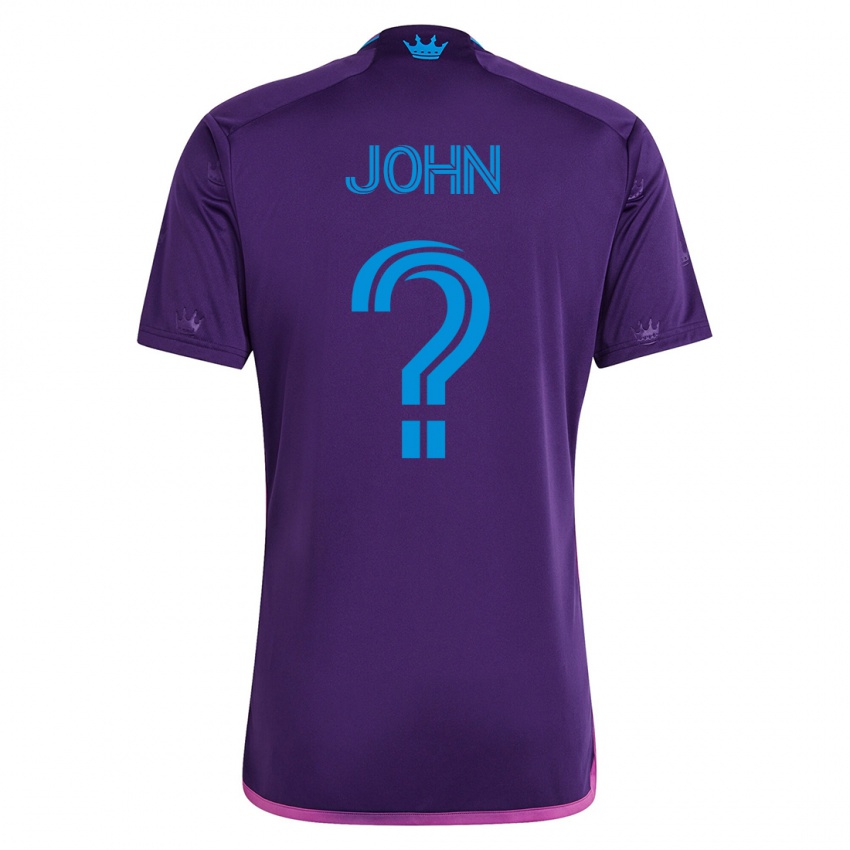 Hombre Camiseta Aron John #0 Violeta 2ª Equipación 2023/24 La Camisa México