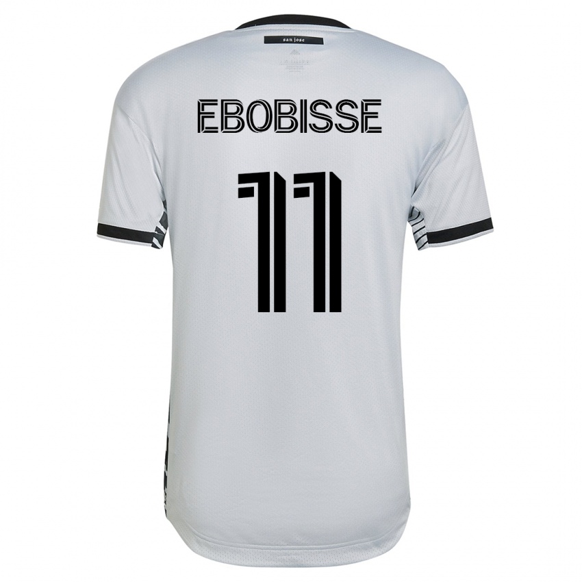 Hombre Camiseta Jeremy Ebobisse #11 Blanco 2ª Equipación 2023/24 La Camisa México