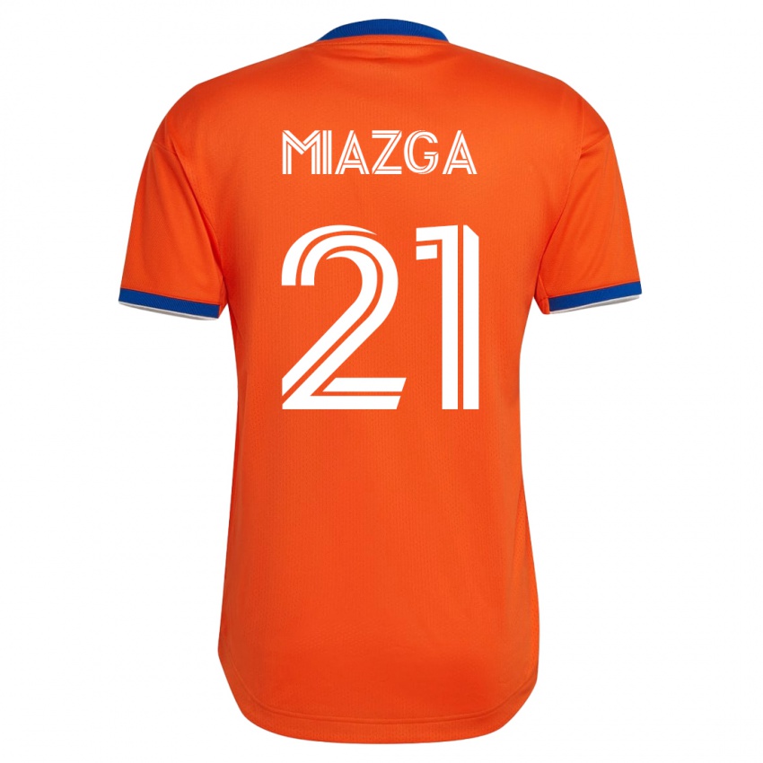 Hombre Camiseta Matt Miazga #21 Blanco 2ª Equipación 2023/24 La Camisa México