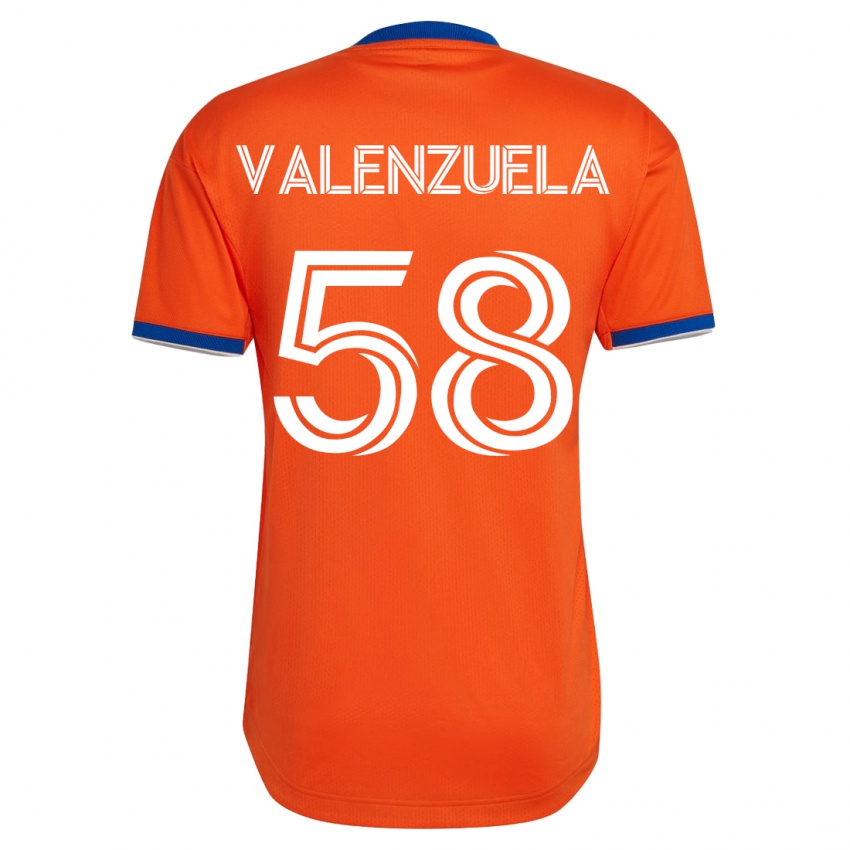 Hombre Camiseta Gerardo Valenzuela #58 Blanco 2ª Equipación 2023/24 La Camisa México