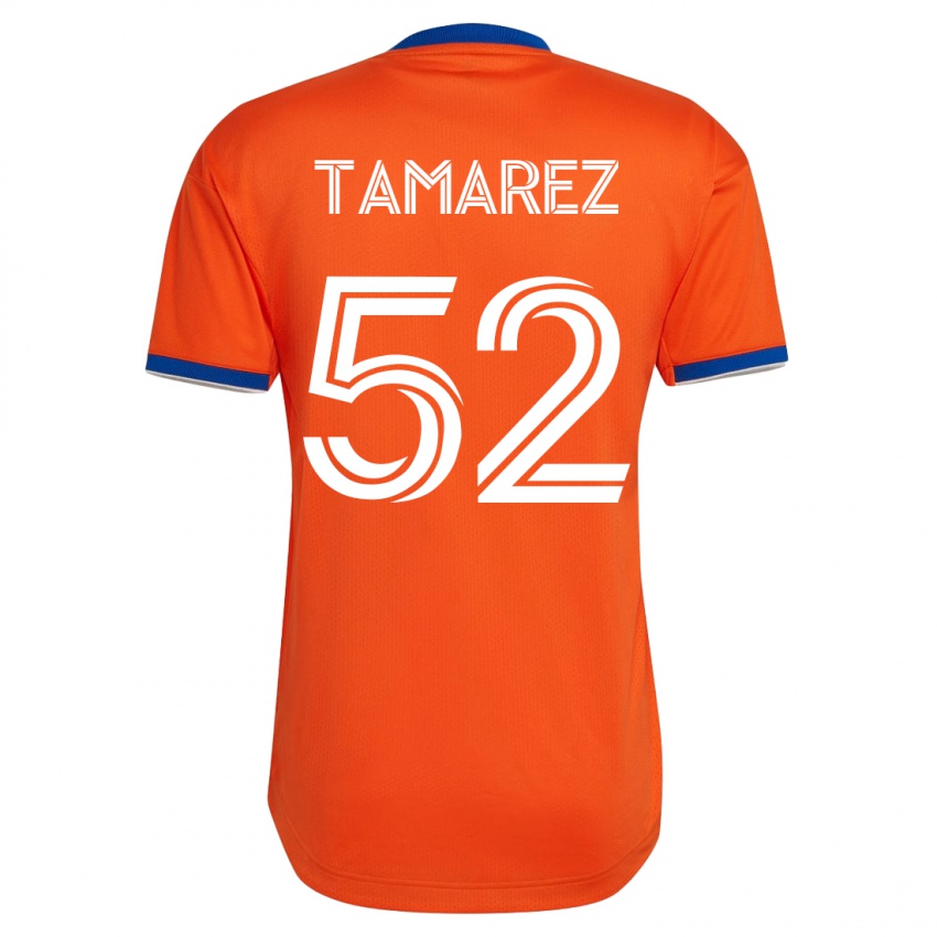 Hombre Camiseta Lucas Tamarez #52 Blanco 2ª Equipación 2023/24 La Camisa México