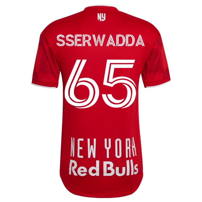 Hombre Camiseta Steven Sserwadda #65 Beige-Dorado 2ª Equipación 2023/24 La Camisa México