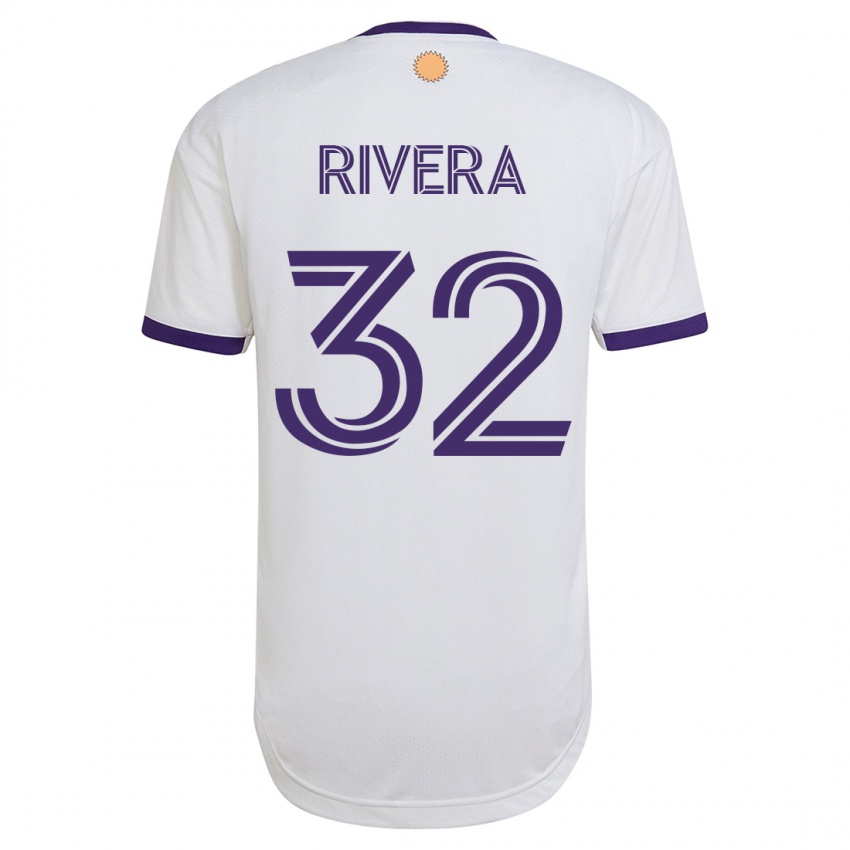 Hombre Camiseta Wilfredo Rivera #32 Blanco 2ª Equipación 2023/24 La Camisa México