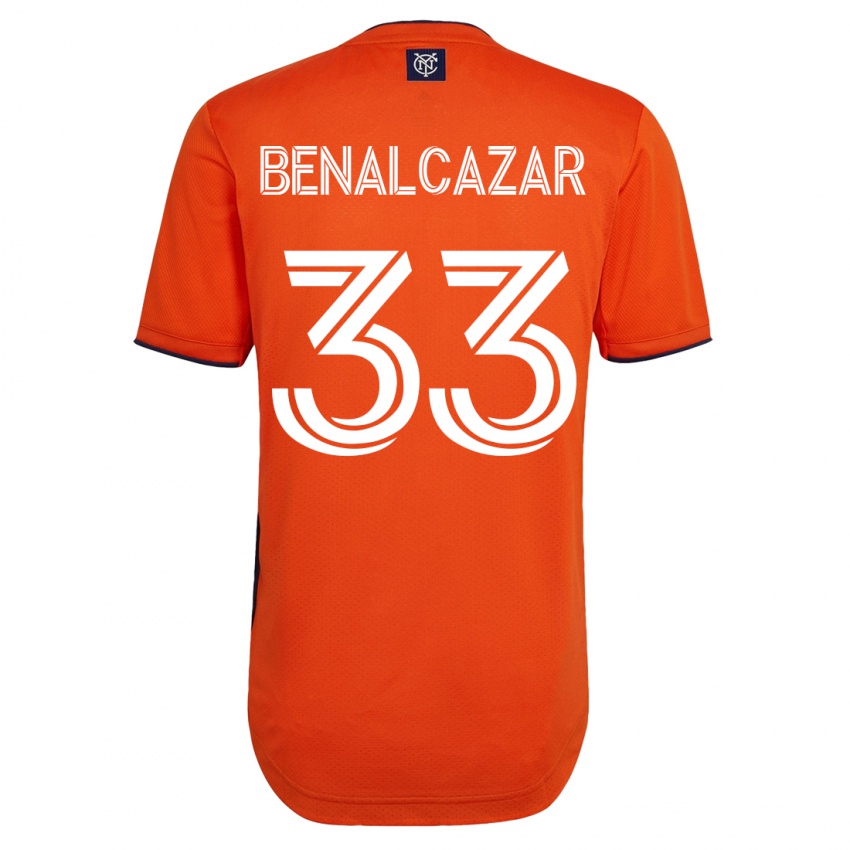 Hombre Camiseta Nico Benalcázar #33 Negro 2ª Equipación 2023/24 La Camisa México