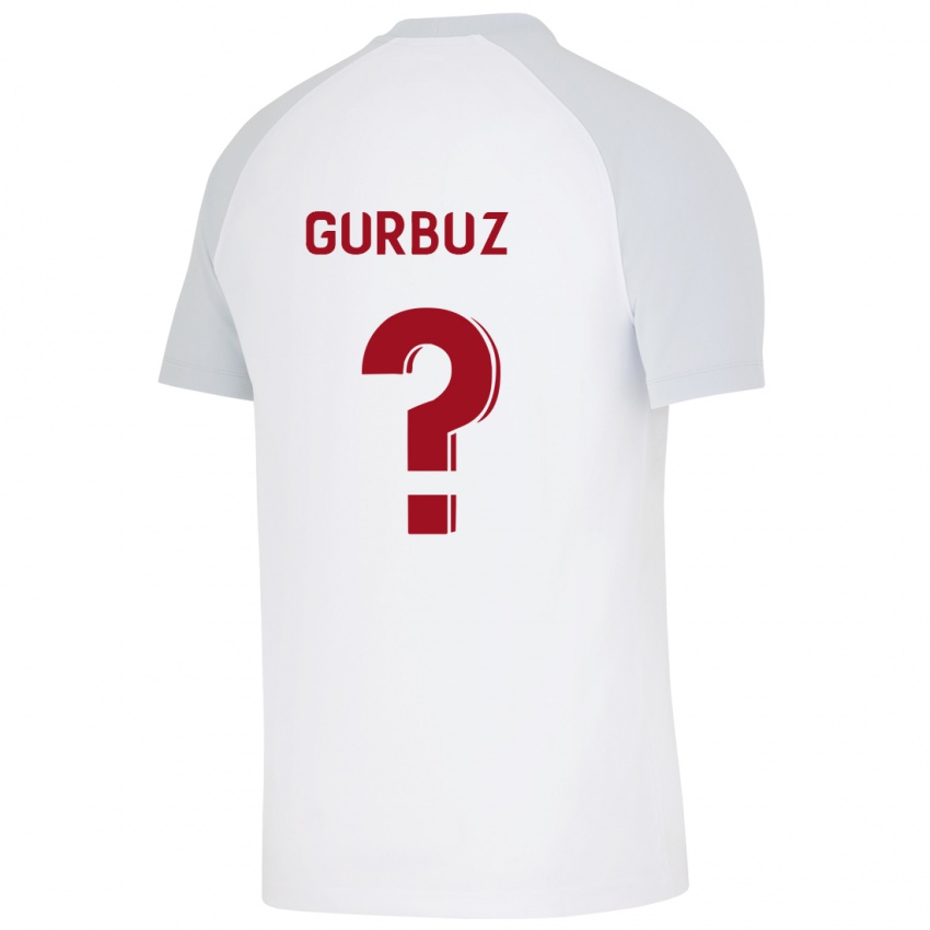 Hombre Camiseta Inanc Gürbüz #0 Blanco 2ª Equipación 2023/24 La Camisa México