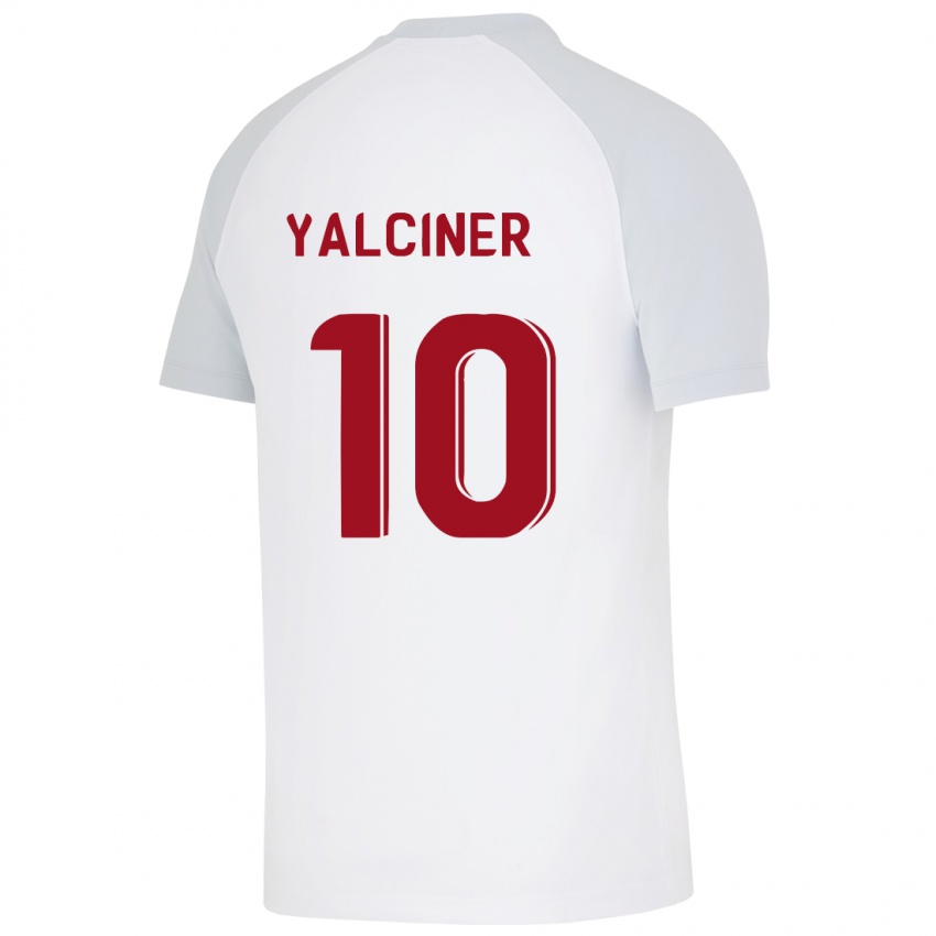 Hombre Camiseta İsmigül Yalçıner #10 Blanco 2ª Equipación 2023/24 La Camisa México