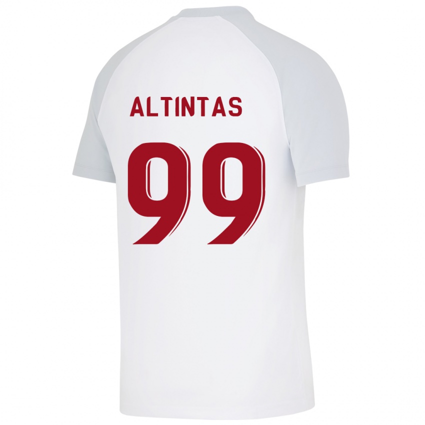 Hombre Camiseta Benan Altıntaş #99 Blanco 2ª Equipación 2023/24 La Camisa México