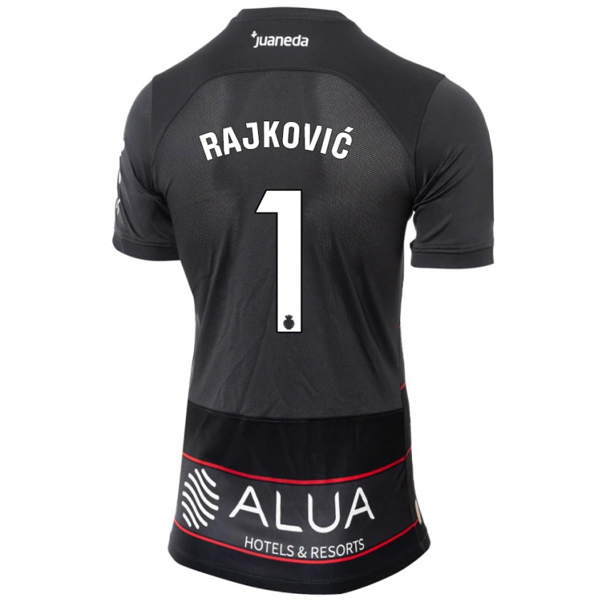 Hombre Camiseta Predrag Rajkovic #1 Negro 2ª Equipación 2023/24 La Camisa México