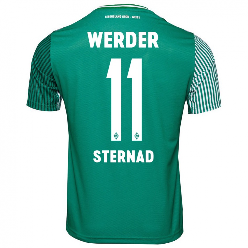 Mujer Camiseta Maja Sternad #11 Verde 1ª Equipación 2023/24 La Camisa México