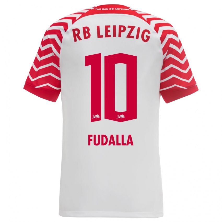 Mujer Camiseta Vanessa Fudalla #10 Blanco 1ª Equipación 2023/24 La Camisa México