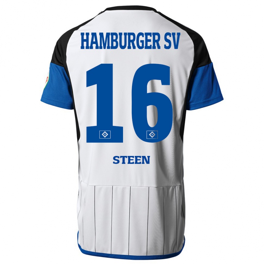 Mujer Camiseta Maya Steen #16 Blanco 1ª Equipación 2023/24 La Camisa México