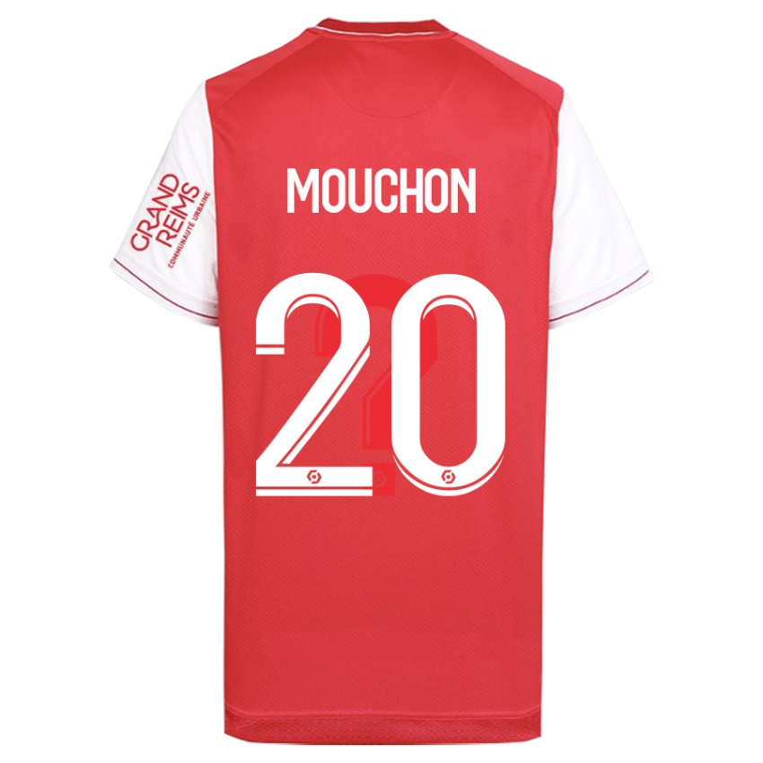 Mujer Camiseta Noemie Mouchon #20 Rojo 1ª Equipación 2023/24 La Camisa México