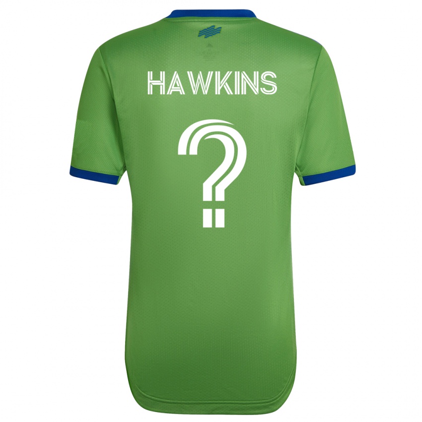 Mujer Camiseta Stuart Hawkins #0 Verde 1ª Equipación 2023/24 La Camisa México