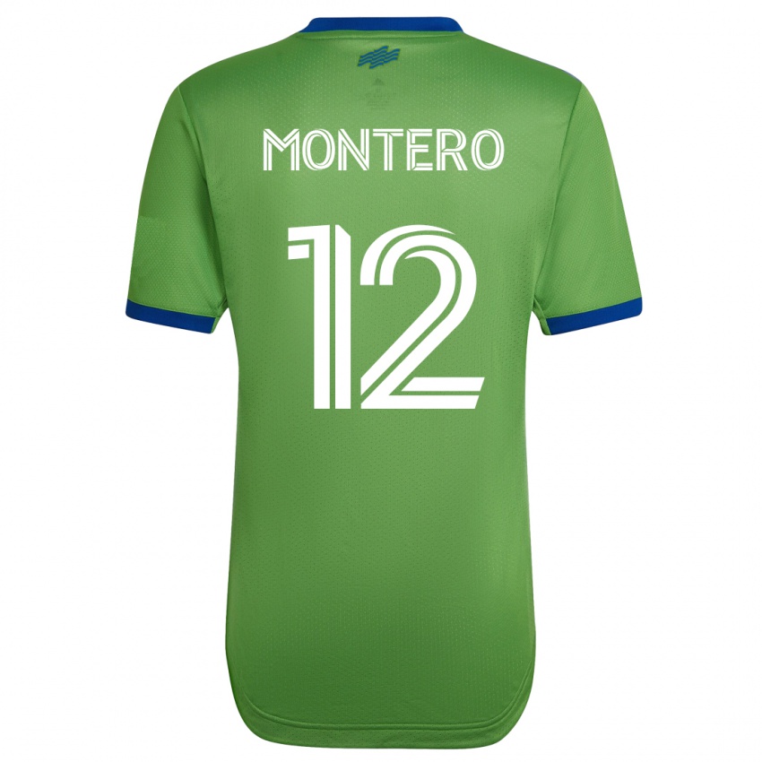 Mujer Camiseta Fredy Montero #12 Verde 1ª Equipación 2023/24 La Camisa México