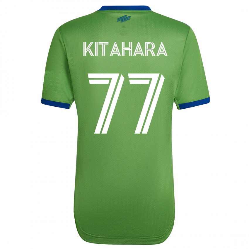 Mujer Camiseta Sota Kitahara #77 Verde 1ª Equipación 2023/24 La Camisa México