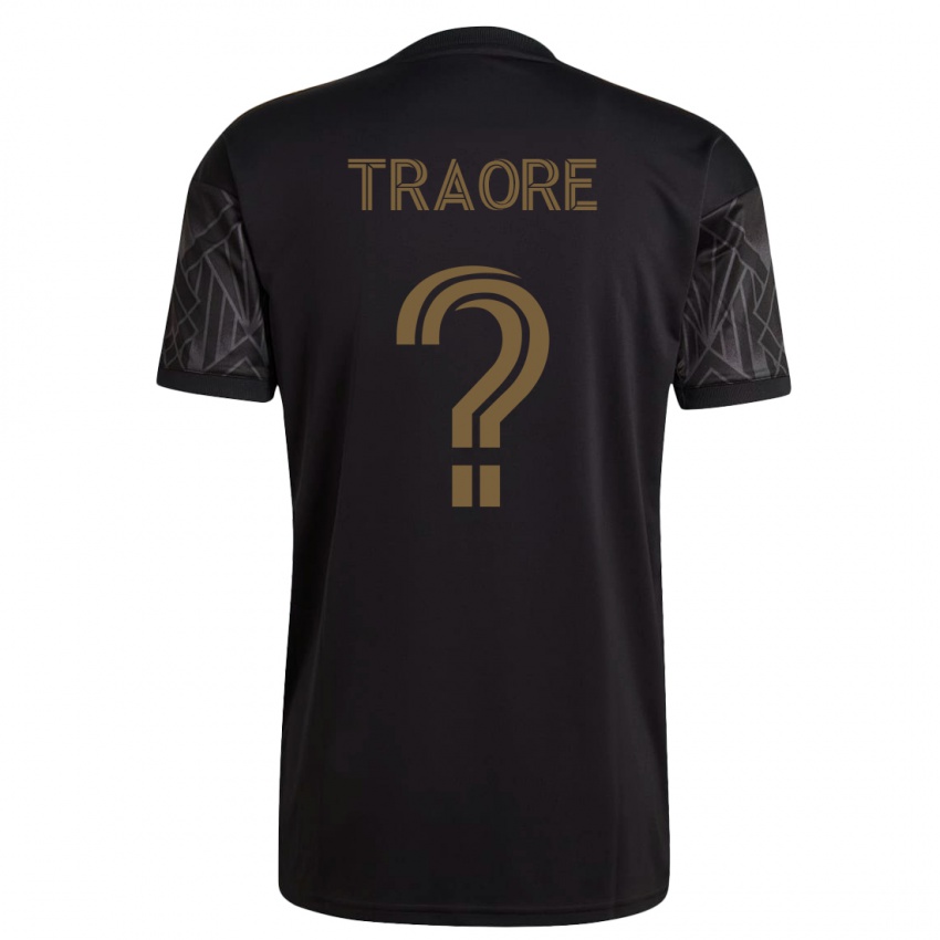 Mujer Camiseta Mohamed Traore #0 Negro 1ª Equipación 2023/24 La Camisa México