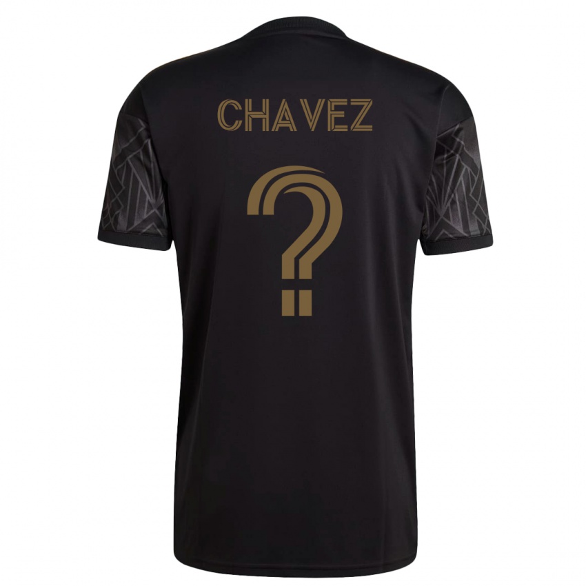 Mujer Camiseta Ademar Chávez #0 Negro 1ª Equipación 2023/24 La Camisa México