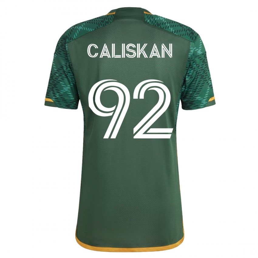 Mujer Camiseta Noel Caliskan #92 Verde 1ª Equipación 2023/24 La Camisa México