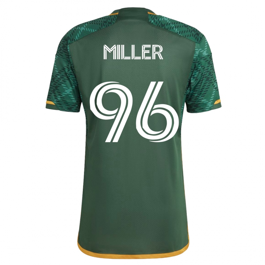 Mujer Camiseta Carver Miller #96 Verde 1ª Equipación 2023/24 La Camisa México