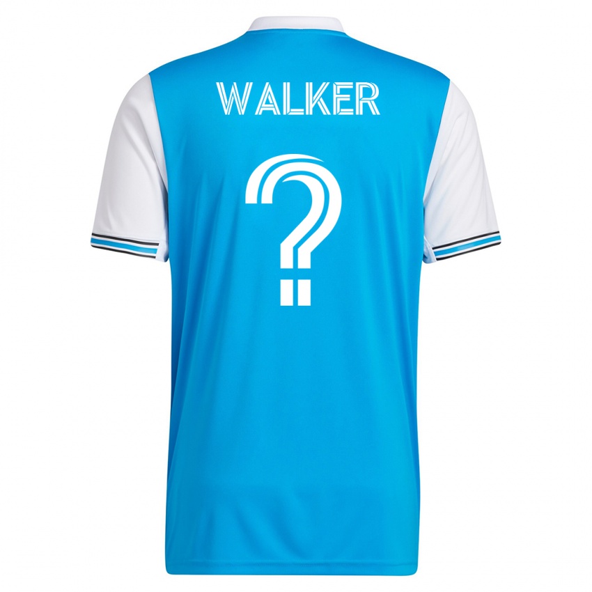 Mujer Camiseta Isaac Walker #0 Azul 1ª Equipación 2023/24 La Camisa México