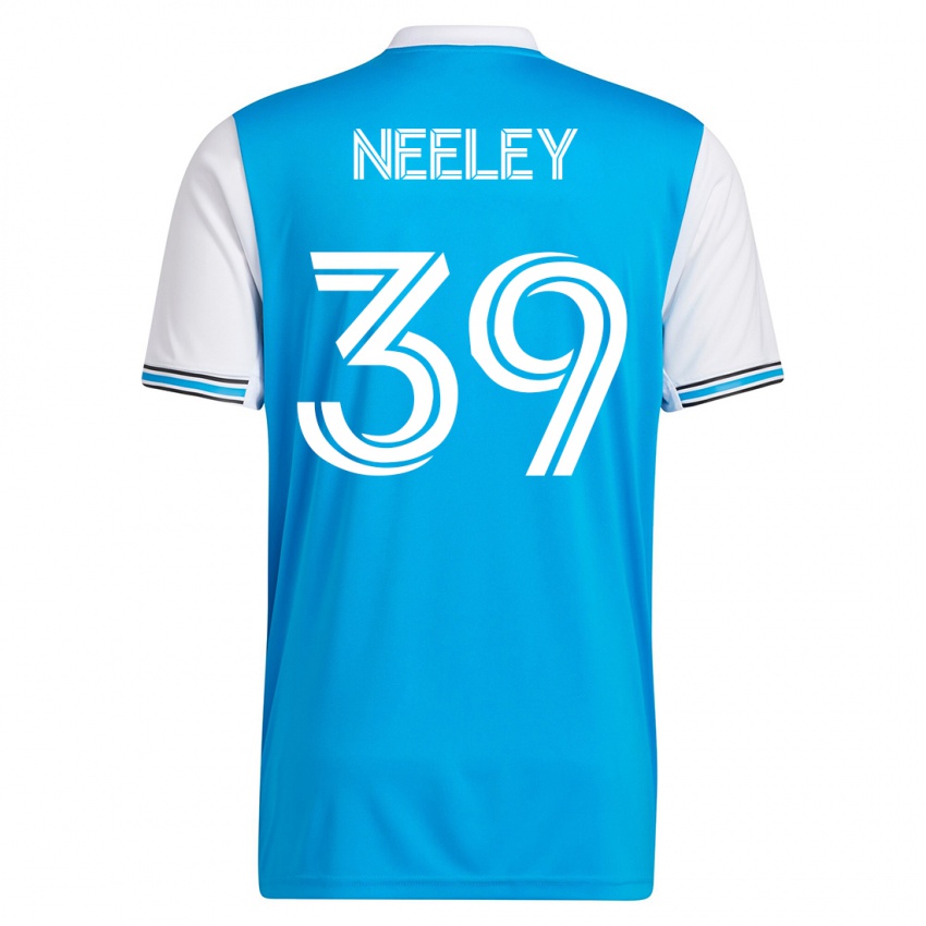 Mujer Camiseta Jack Neeley #39 Azul 1ª Equipación 2023/24 La Camisa México