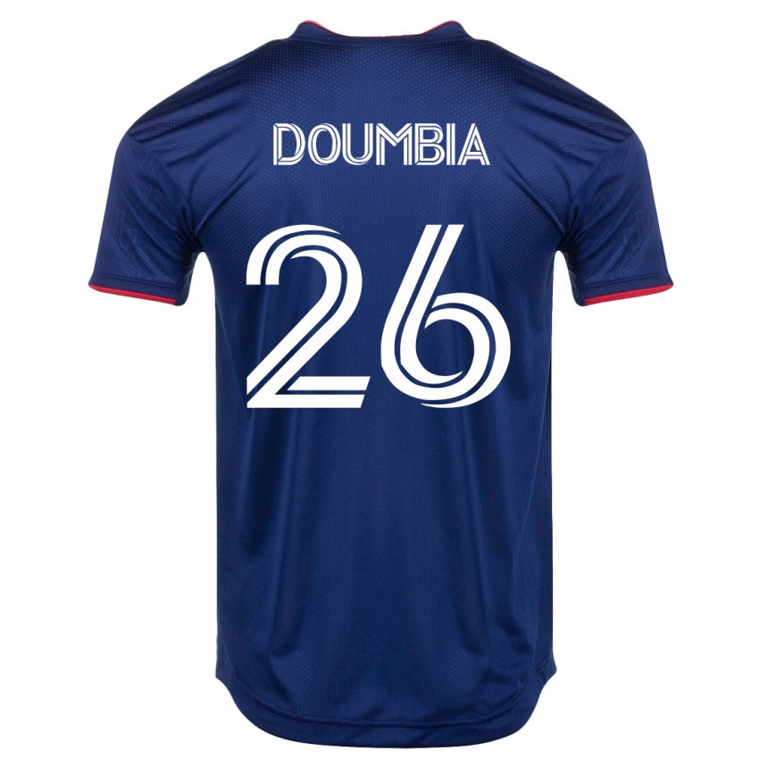 Mujer Camiseta Ousmane Doumbia #26 Armada 1ª Equipación 2023/24 La Camisa México