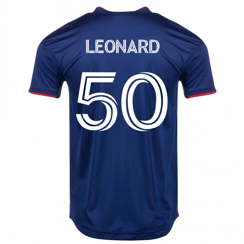 Mujer Camiseta Eric Leonard #50 Armada 1ª Equipación 2023/24 La Camisa México