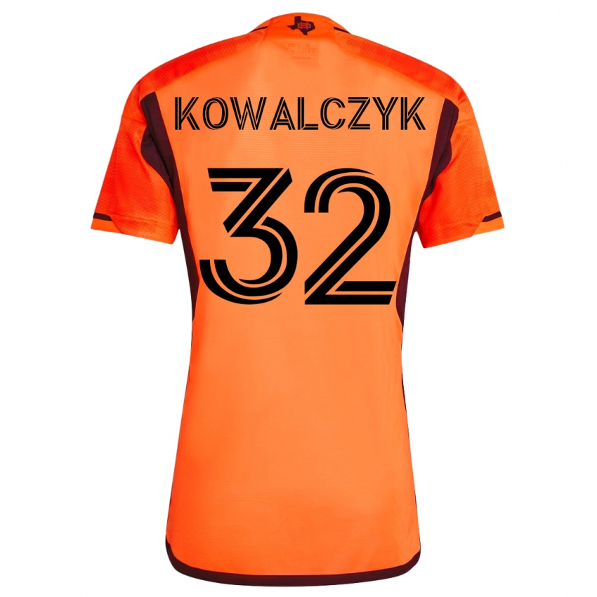Mujer Camiseta Sebastian Kowalczyk #32 Naranja 1ª Equipación 2023/24 La Camisa México