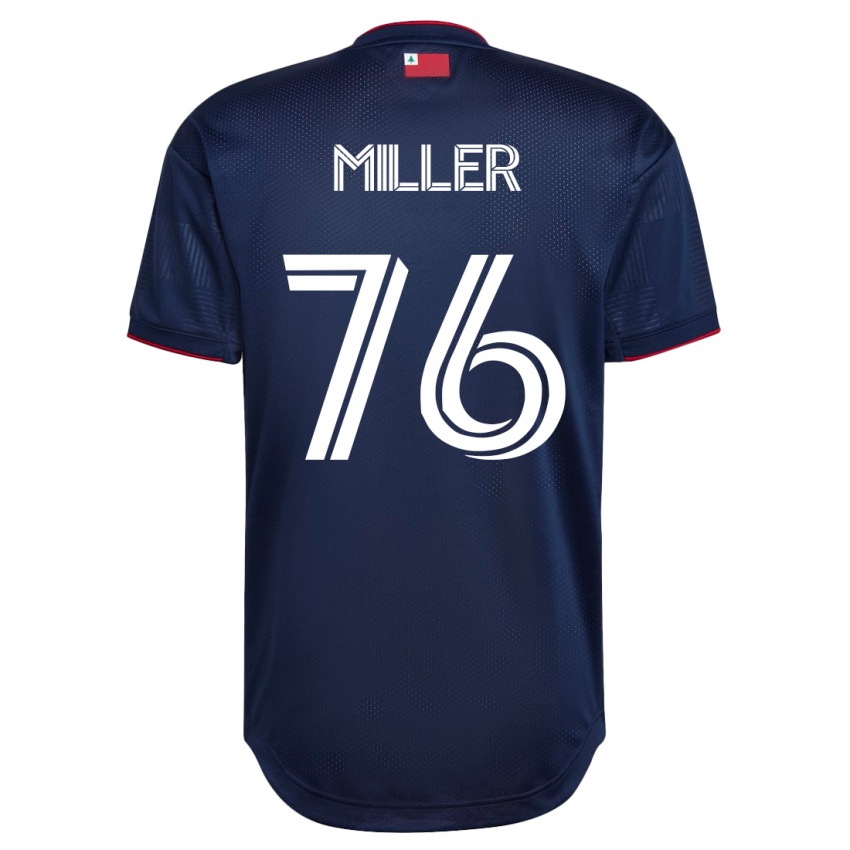 Mujer Camiseta Peyton Miller #76 Armada 1ª Equipación 2023/24 La Camisa México