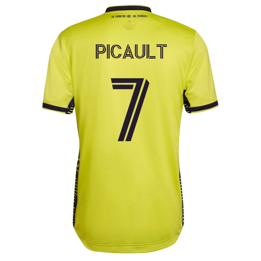 Mujer Camiseta Fafà Picault #7 Amarillo 1ª Equipación 2023/24 La Camisa México