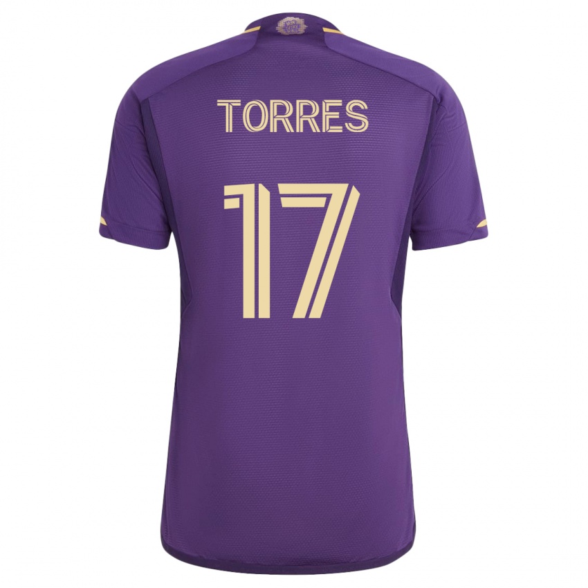 Mujer Camiseta Facundo Torres #17 Violeta 1ª Equipación 2023/24 La Camisa México