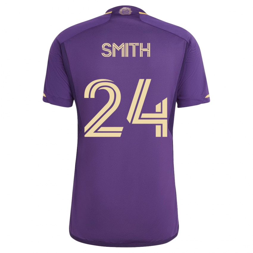 Mujer Camiseta Kyle Smith #24 Violeta 1ª Equipación 2023/24 La Camisa México