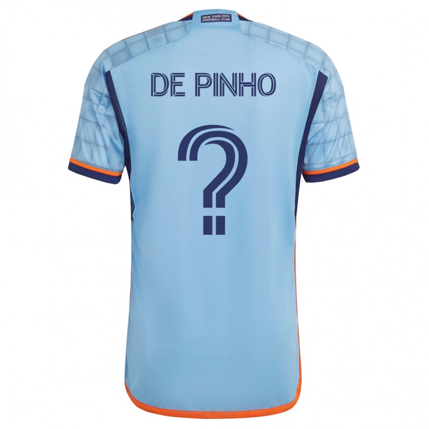 Mujer Camiseta Lucas De Pinho #0 Azul 1ª Equipación 2023/24 La Camisa México