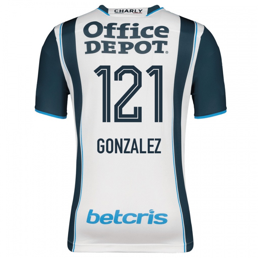 Mujer Camiseta Cristian González #121 Armada 1ª Equipación 2023/24 La Camisa México