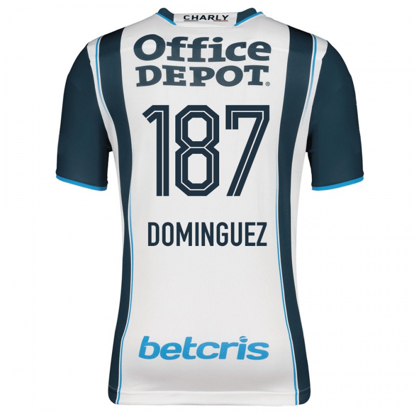 Mujer Camiseta Alexéi Domínguez #187 Armada 1ª Equipación 2023/24 La Camisa México