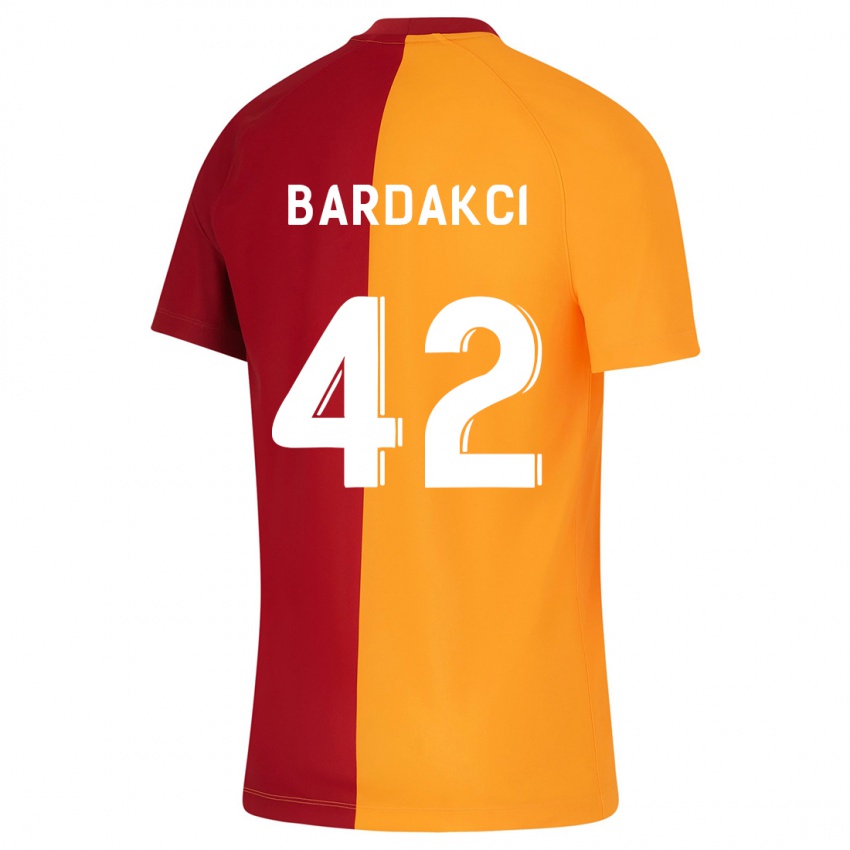 Mujer Camiseta Abdülkerim Bardakcı #42 Naranja 1ª Equipación 2023/24 La Camisa México