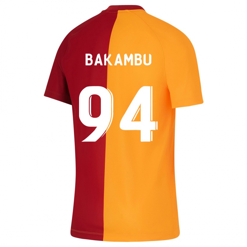 Mujer Camiseta Cedric Bakambu #94 Naranja 1ª Equipación 2023/24 La Camisa México