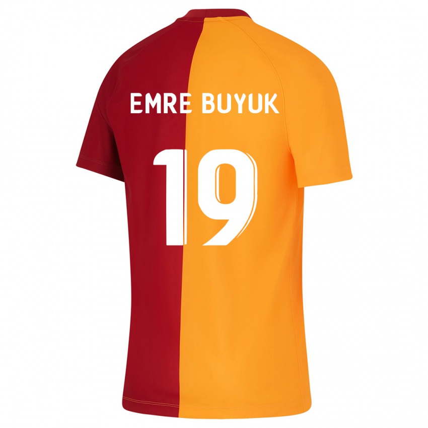 Mujer Camiseta Enes Emre Büyük #19 Naranja 1ª Equipación 2023/24 La Camisa México