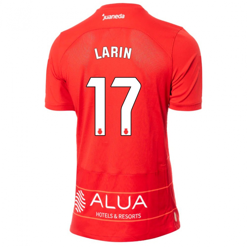 Mujer Camiseta Cyle Larin #17 Rojo 1ª Equipación 2023/24 La Camisa México