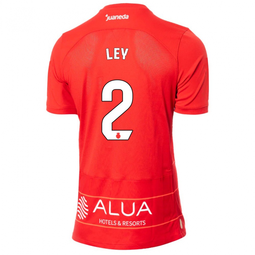 Mujer Camiseta Yuzún Ley #2 Rojo 1ª Equipación 2023/24 La Camisa México