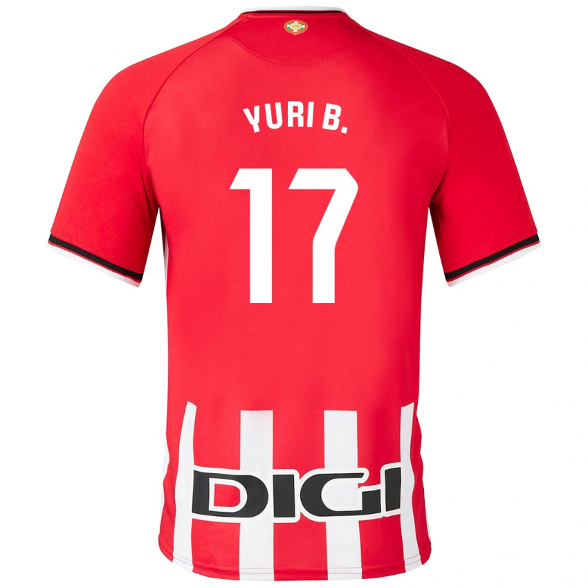 Mujer Camiseta Yuri Berchiche #17 Rojo 1ª Equipación 2023/24 La Camisa México