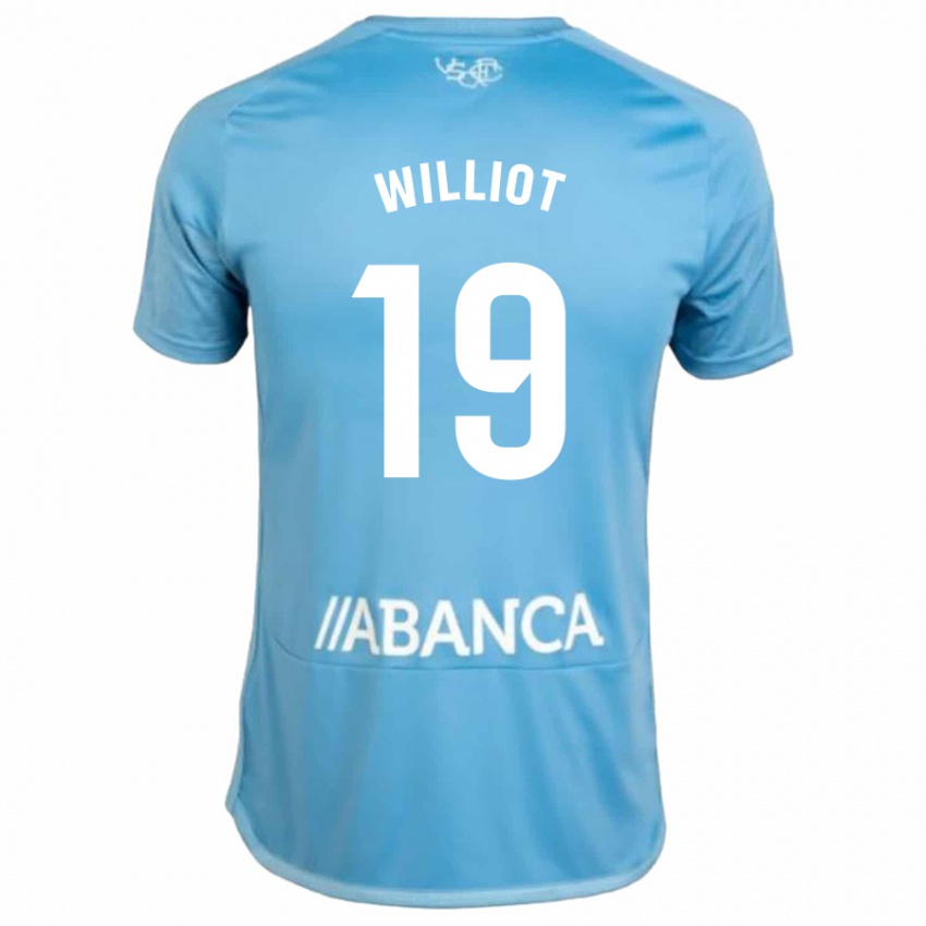 Mujer Camiseta Williot Swedberg #19 Azul 1ª Equipación 2023/24 La Camisa México