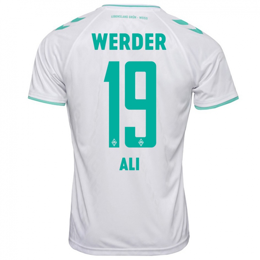 Mujer Camiseta Rok Ali #19 Blanco 2ª Equipación 2023/24 La Camisa México