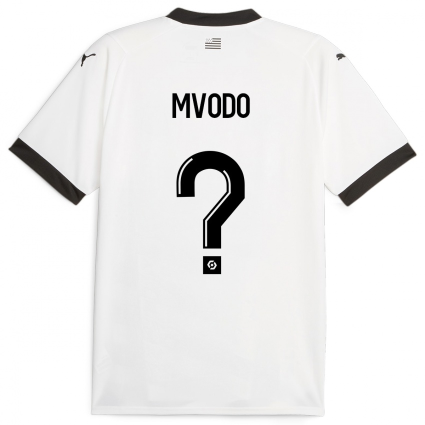 Mujer Camiseta Steeve Mvodo Mvodo #0 Blanco 2ª Equipación 2023/24 La Camisa México